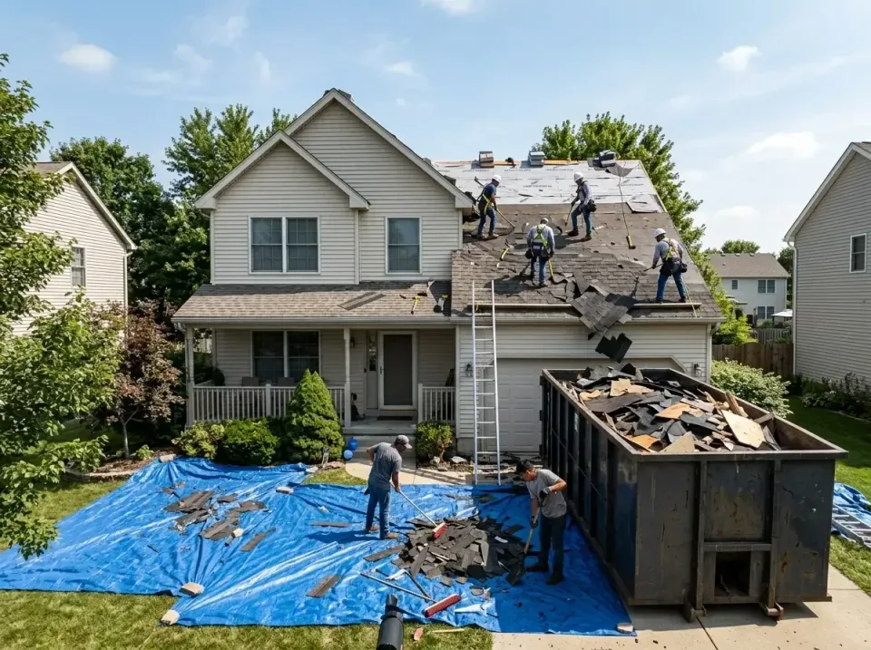 roof-replacement-debris-remova-004 — frequently asked questions, Cheapest Dumpster Rentals in Lesslie, SC